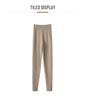 100% Pure Cashmere High-Waisted Slimming Leggings for Women - Ideal for Indoor/Outdoor Wear In Autumn/Winter, Warm & Body-Shaping Pants