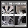 120g Scratch Repair Paste for Car Wheel Steel Alloy Hub Polisher with Sponge Metal Rim Swirl Restoration Swirl Auto Maintenance