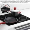 Tapis isolant thermique pour cuisine Antidérapant Coussinet de protection pour plaque à induction Tapis résistant aux hautes températures Housse de protection pour plaque de cuisson