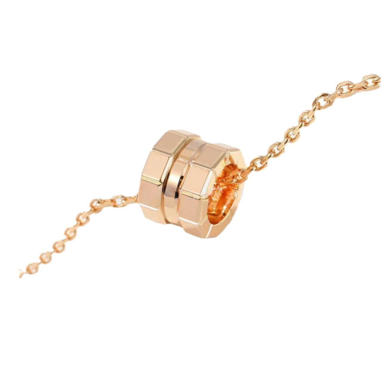 

Ожерелье для женщин с универсальным ощущением высокого класса, тонкая талия, пара маленьких кубиков льда, геометрическая цепочка на ключицу