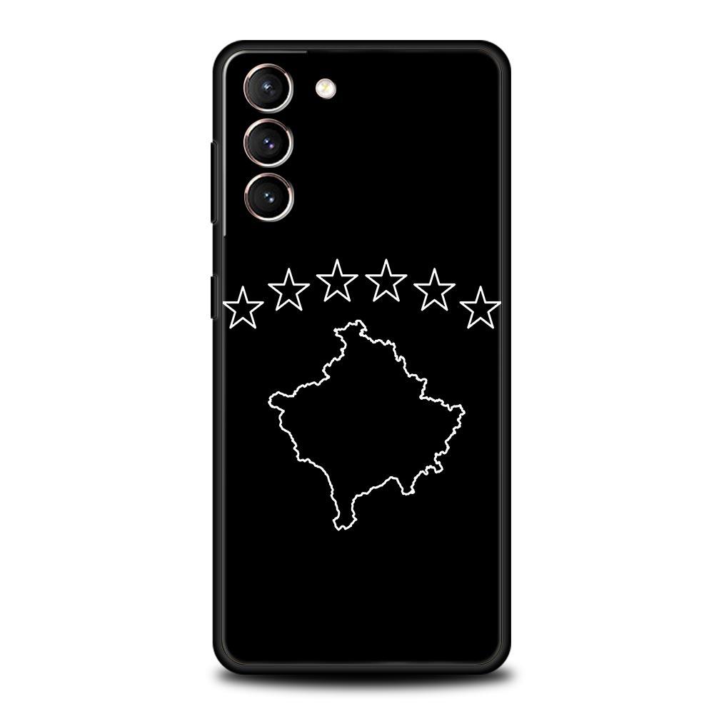 Phone Case For Samsung Galaxy S24 S23 S22 Ultra S20 S21 FE 5G S10 S9 Plus S10E S8 S7 Edge Soft Silicone Cover Albania Flag