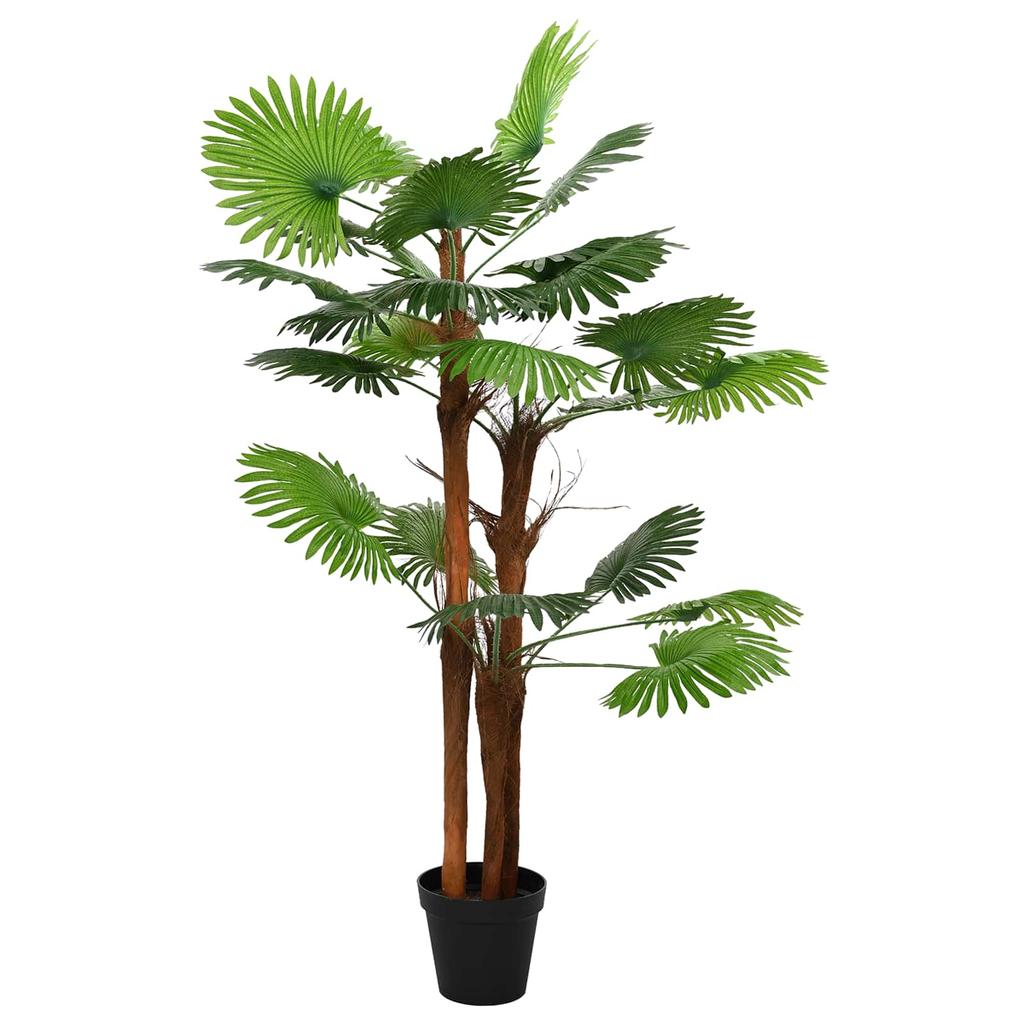 Artificial Fan Palm Green 75 x 25 x 180 cm Fabric and Bamboo