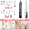 Painless Electric Nose Hair Trimmer Gentle Women's Hair Shaver  Wet and Dry Hair