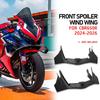 Для CBR650R 2026 CBR 650 R 2025 2024 Мотоцикл Аеродинамічні накладки на передню частину Спойлери Крильце Аеродинамічне крило Комплект передніх спойлерів