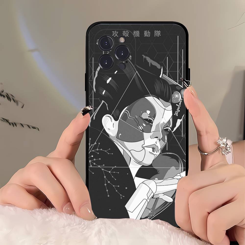 Anime G-ghost In The S-shell Cartoon Phone Case For IPhone 16 15 14 11 12 13 Mini Pro XS Max Cover 6 7 8 Plus X Funda Shell