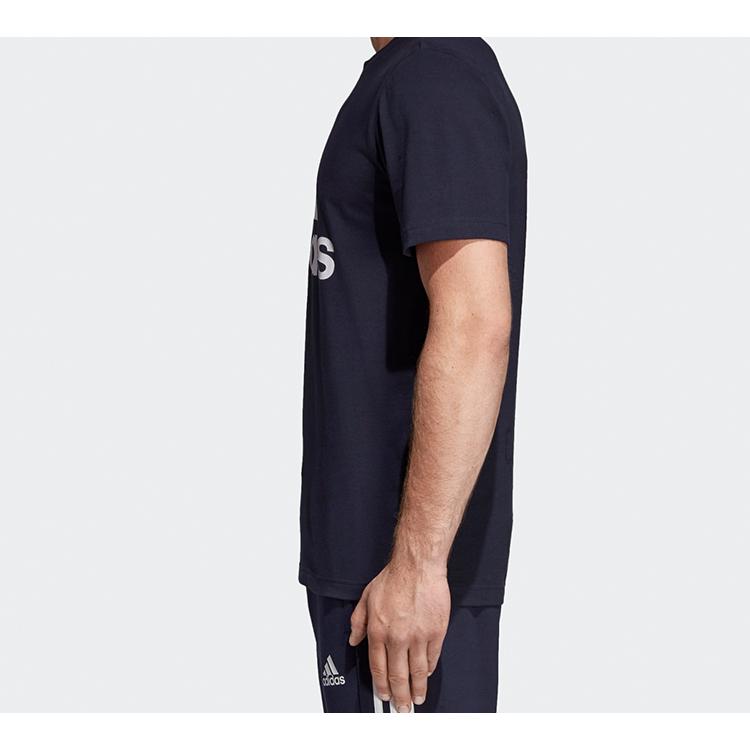 New Adidas T Shirts Men Navy Blue DT9932