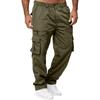 Herren Cargo-Hose Outdoor Lässig Lockerer Schnitt Gerades Bein Mehrere Taschen Arbeitshose