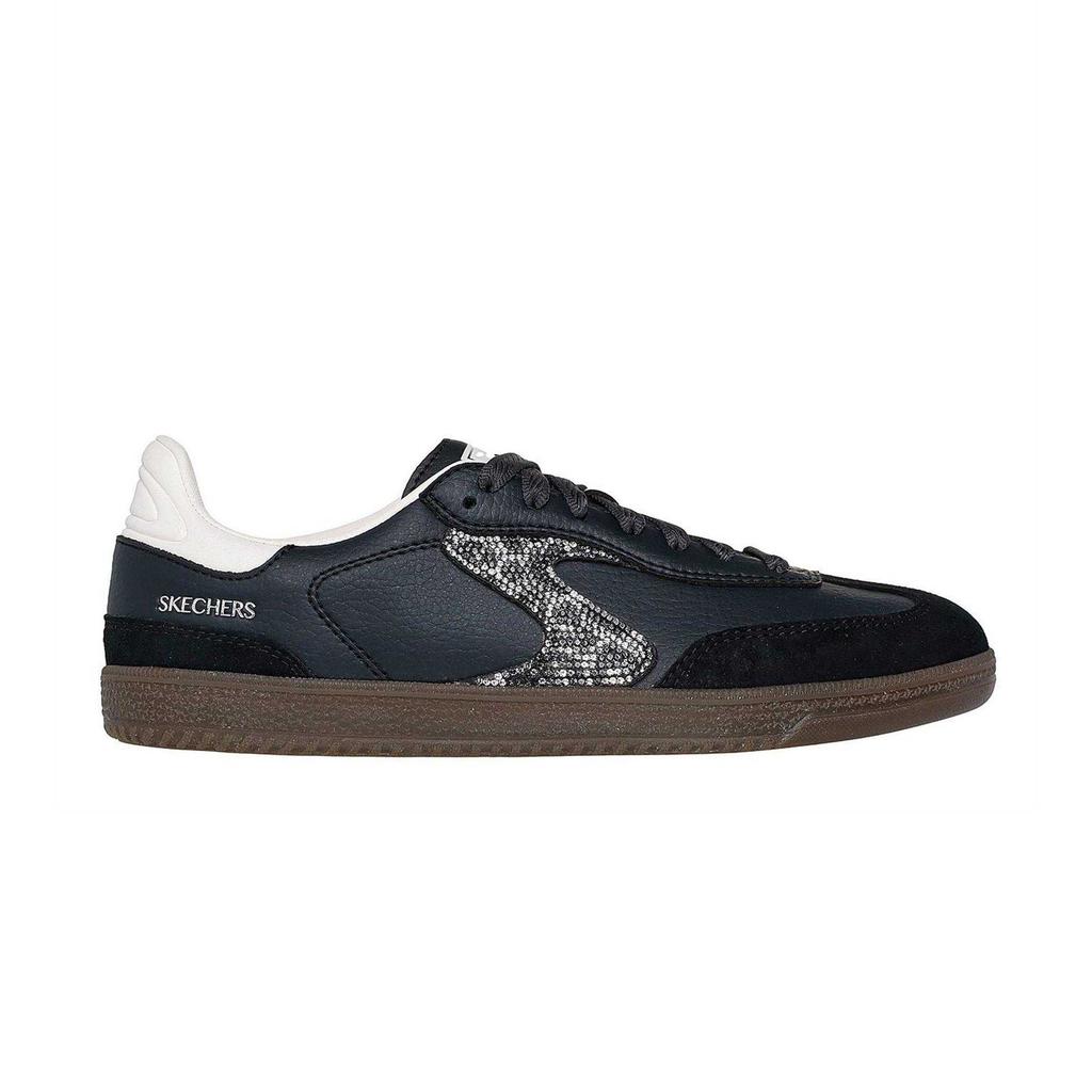Skechers Womens/Ladies Leopard Print Leather Low Cut Trainers