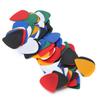 100Pcs Guitar Pick Colorful Plastic Finger Protection Musical Instrument Accessories 0.46mm