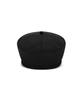 Bajal Metal Tip Wool Sailor'S Cap Black