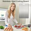 Stainless Steel 316 Thickened Cutting Board Cut Vegetables Meat Chopping Board Cooking Tools Anti-mold Cutting Boards Mats