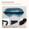 Unisex Silk Sleep Eye Mask with Ice Pack for Eye Fatigue Relief - Breathable Blackout for Naps