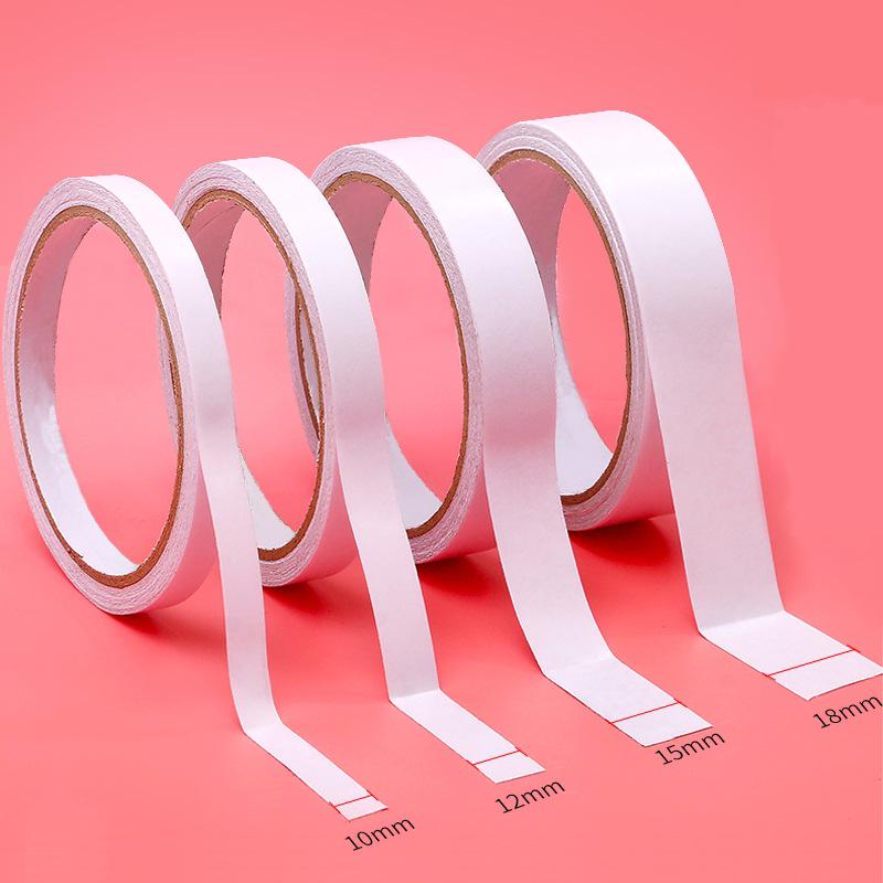 Transparent Double-Sided Tape - Ideal for Students, Kindergarten Projects, Crafts & Office Use