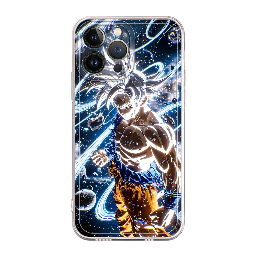 Dragon Ball Goku Soft Phone Cover Case for iPhone 17 Pro Max 16 12 Mini 15 XR 11 7 8 Air 14 Plus XS Max 13 Pro