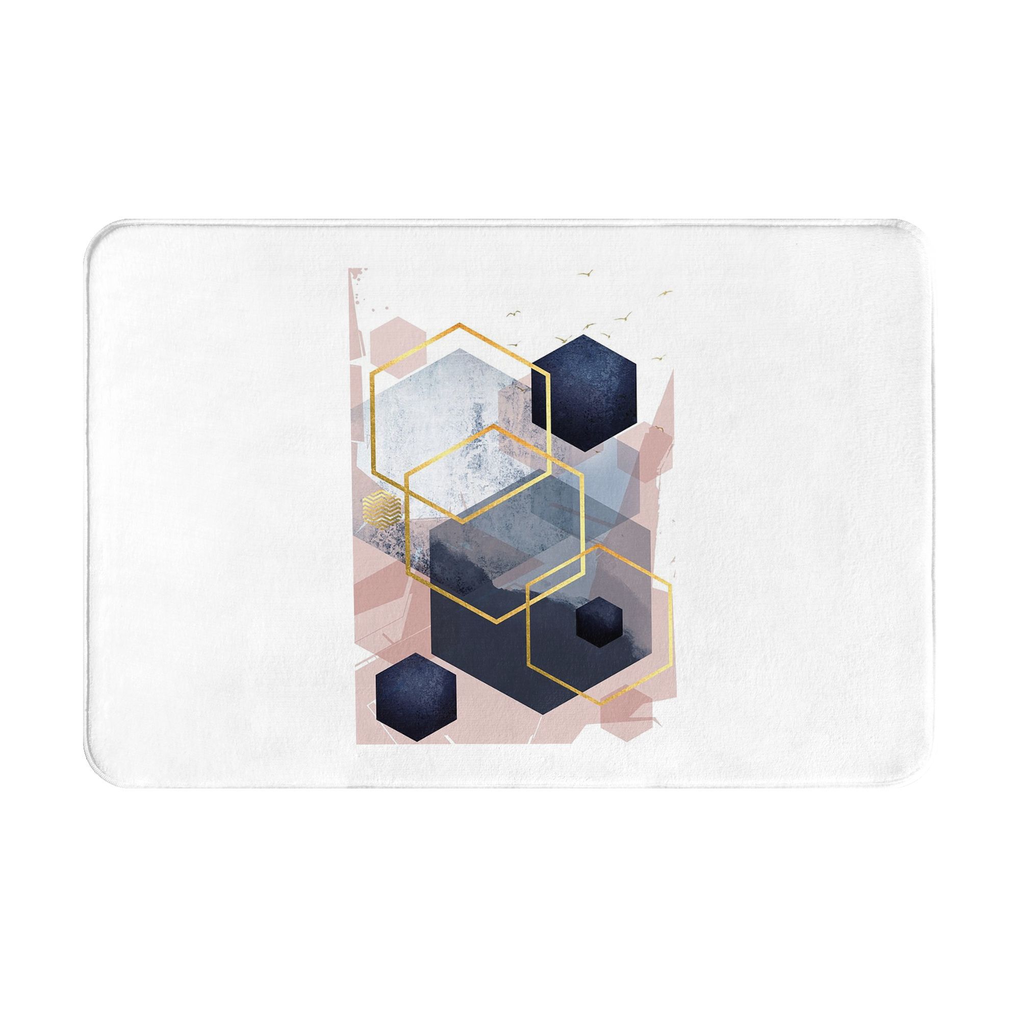 Abstract Landscape Non-slip Doormat Floor Mat Sand Scraping Carpet Rug for Kitchen Entrance Home Bedroom Footpad Mats 40cm x 60cm