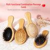 In-Stock Mini Bamboo Scalp Massage Comb with Customizable Logo