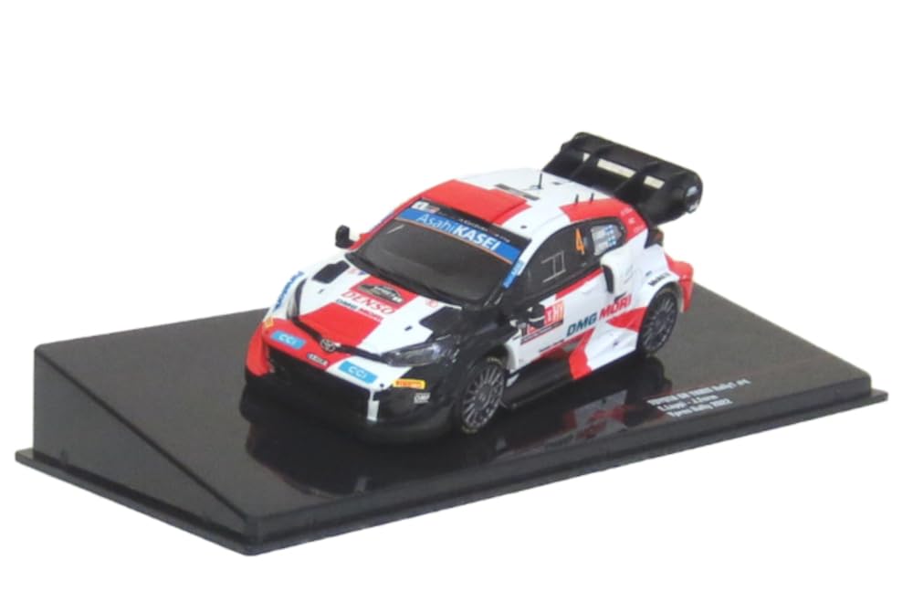 Ixomodel B Toyota GR Yaris RALLY1 22 Ypres Rally #4 E. Lappi/J. Ferm 1/43 Scale Model RAM874