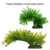 Plastic Water Plants for Aquarium Realistic Artificial Plants Grass Ornaments 5 Inch High Fish for Tank Decorations