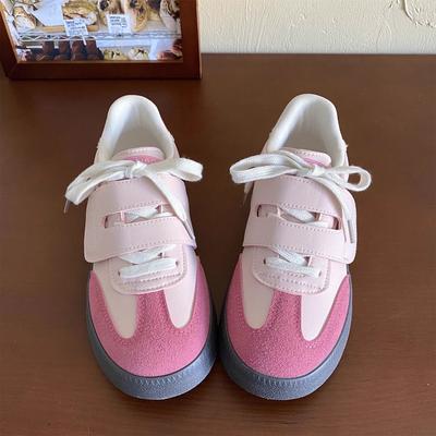 Dopamine Lin Xian Niche Velcro Dexun 2024 New Versatile College Lightweight Sports Versatile Casual Shoes Women