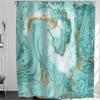3D Grey Geometric Stone Shower Curtains Fabric Waterproof Bathroom Curtain Renew Home Hotel Decorative Curtains Blackout Screen