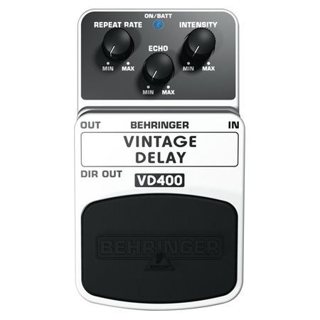 Pédale d'effets vintage delay behringer vd400 - delays &amp; echos