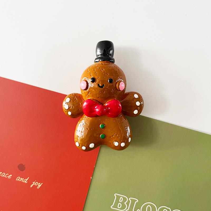 3D Nordic Santa & Reindeer Christmas Refrigerator Magnets