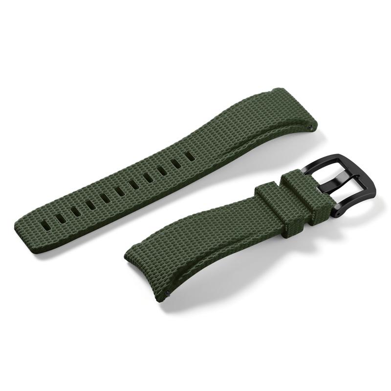 Bracelet en Caoutchouc Fluoro 19mm 20mm 21mm 22mm pour Xiaomi huawei Samsung Swatch MoonSwatch Universel FKM Libération Rapide Bracelet de Montre de Plongée pour Seiko