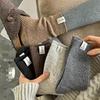 Women's Thickened Mid-Calf Cashmere Wool Socks - Warm Winter Dot Pattern
