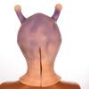 Full Head Realistic Halloween Alien Mask Cosplay HorrorUFO Skull Latex Masks Helmet Carnival Dress Up Party Costume Props