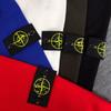 STONE ISLAND Rundhals Pullover mit Kompass-Patch