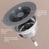 General Kitchen Sink Drain Strainer Stainless Steel Practical Sink Filter Efficient Filtering Kitchen Sink Plugs