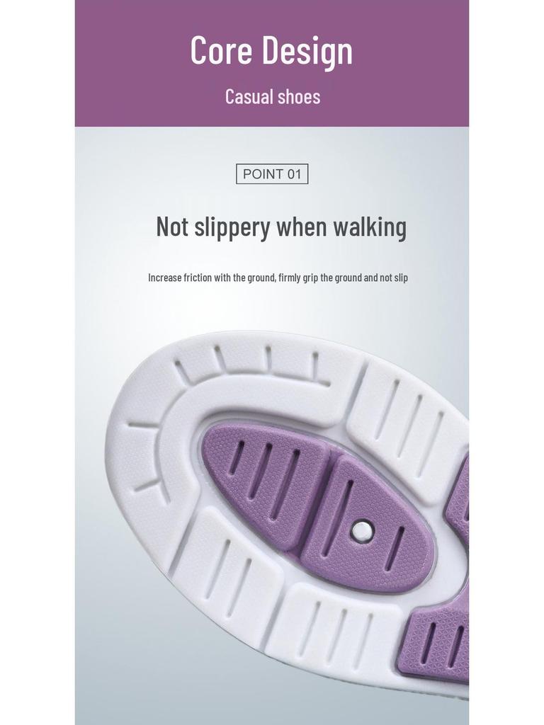 Summer 2025 Breathable Mesh Walking Shoes for Women - Comfortable Casual Shoes for Middle-Aged and Elderly