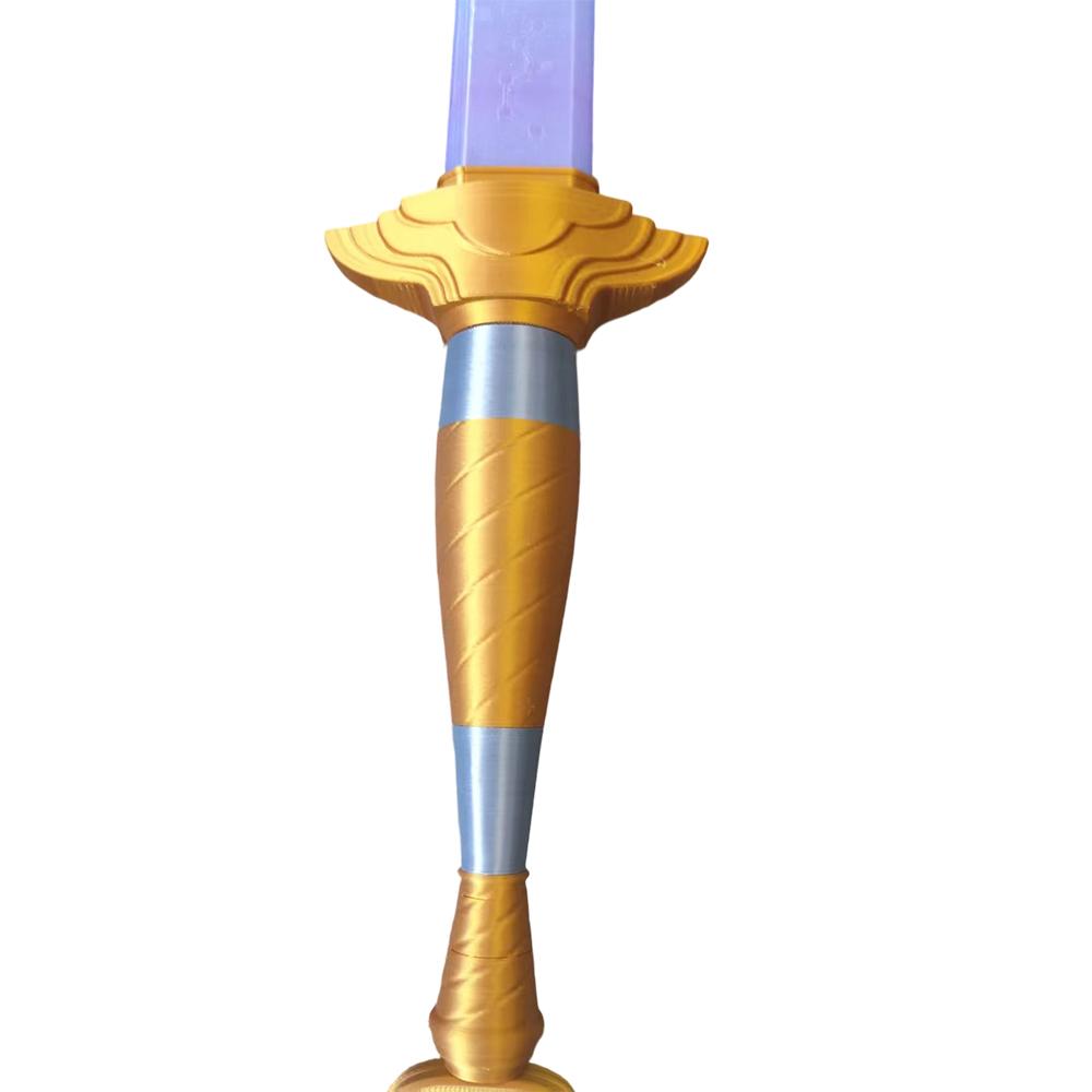 Exquisite Rune Sword Cosplay Prop For Men Women Festival Costume Accessory Long Rune Blade