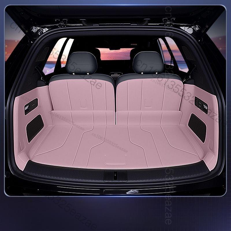 For Tesla Model YL 2026 2025 2027 Leather Trunk Mats Fully Surrounded Waterproof Non-Slip Liner Custom Floor Mat Accessorie