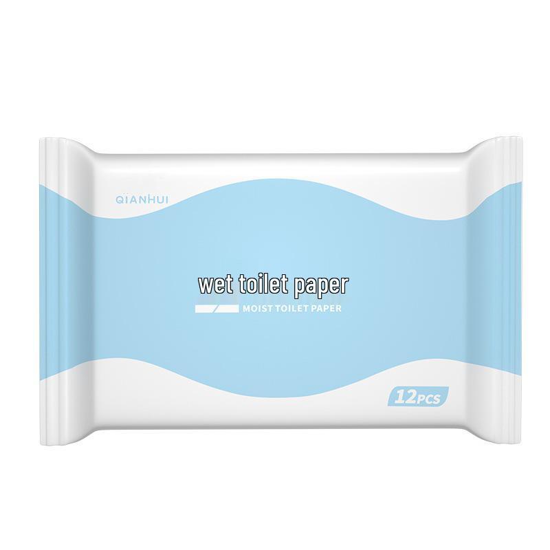 Eco-Friendly Flushable Wet Wipes - Disposable, Portable & Tear-Off Toilet Tissue