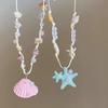 Beach Surfer Starfish Shell Choker Dopamine Bead Trendy Beach Necklace  Holiday Choker