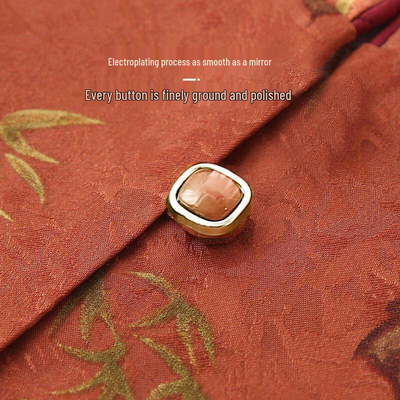 YUZHAOLIN Grandma's Spring Tang Suit Top