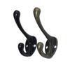 Retro Alloy Bathroom Wall Hook, Antique Single Garment Hook, 55x43mm.