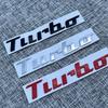 1Pc New Metal Car Badges Turbo Trunk Emblem Stickers Decals Decor For Beetle Turbocharger Boost Loading Boosting