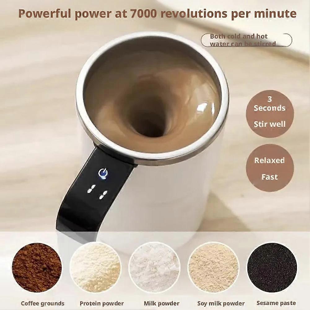 Automatic Self Stirring Mug Battery Powered Magnetic Mixing Coffee Cup Tea