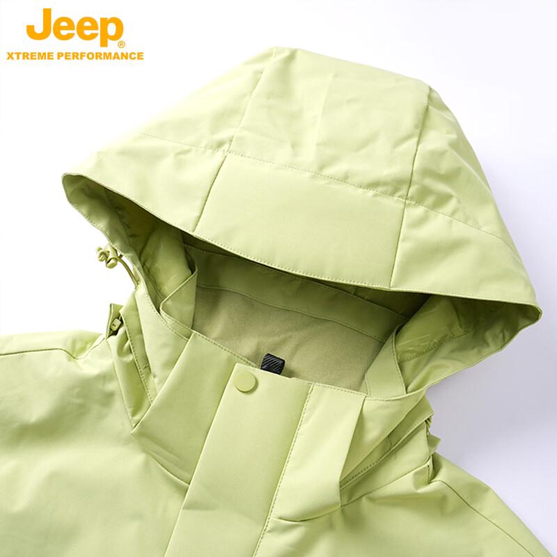 JEEP Men's 3-in-1 Outdoor Windproof Warm Jacket