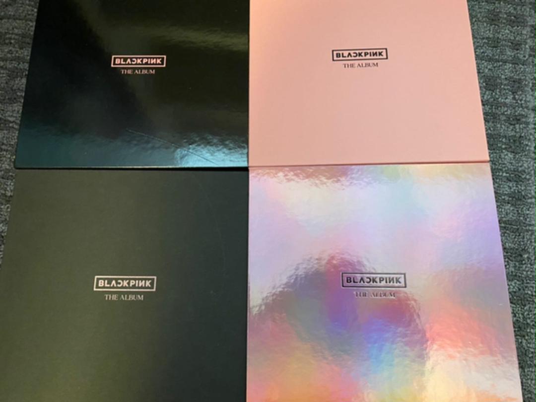 

[USED] BLACKPINK THE ALBUM 4 types with bonus