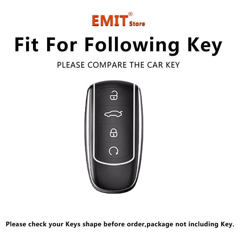 for Chery Jaecoo J8 8 J7 7 PHEV 2025 2026 Car Key Case Keychain Remote Protection Cover Bag Shell Housing Holder Fob Accessories