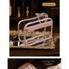 Portable 2026 Makeup Bag for Women, Compact Travel Toiletry Organizer Bags