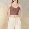 Women's Sleeveless Pleated Vest Shirt Top