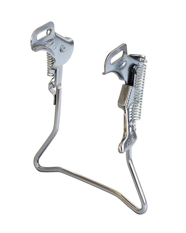 SHOWA INDUSTRIES Bicycle Double Kickstand for Standard Claw for Single Gear and Internal Gear Shifting 16 CP Chrome Plated Children's Type, Models,