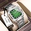 Diamond-Encrusted Men'S Watch Double Calendar Fashion Quartz Watch
