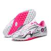 Children's Football Shoes Velcro Broken Nails Medium and Large Children's Men's Women's Long Nails Lightweight Shock Absorption Grass Training Shoes