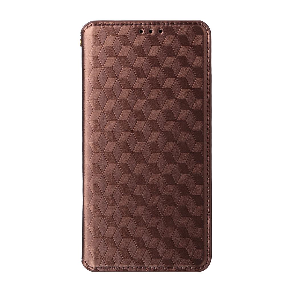 Leather Case for Oppo A6 GT 5G/A6 Max 5G/F31 Pro+ 5G Wallet Rhombus Imprinted Phone Cover