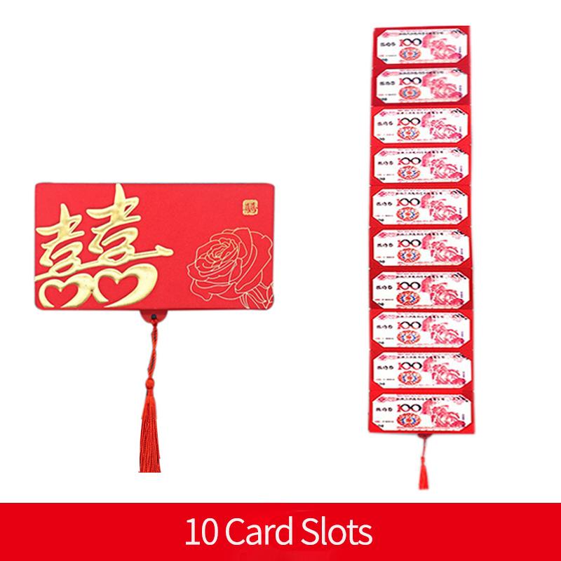 Red Folding Envelope Lucky Red Money Envelopes New Year Wedding Money Bag Children Gifts Birthday Hongbao Pocket